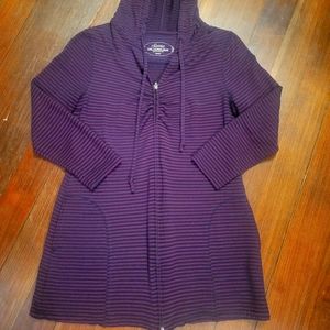 Soma zip up pull over